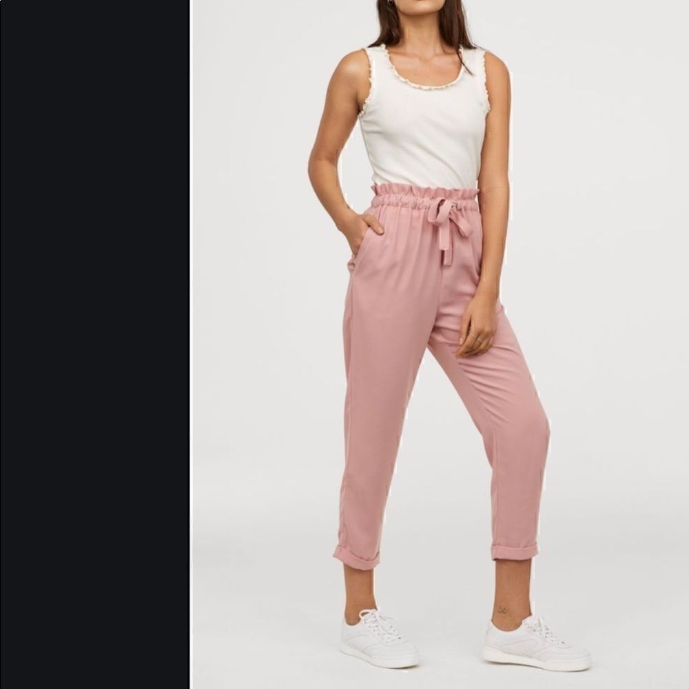 NWT Urban Heritage L jogger, taupe, brass studs